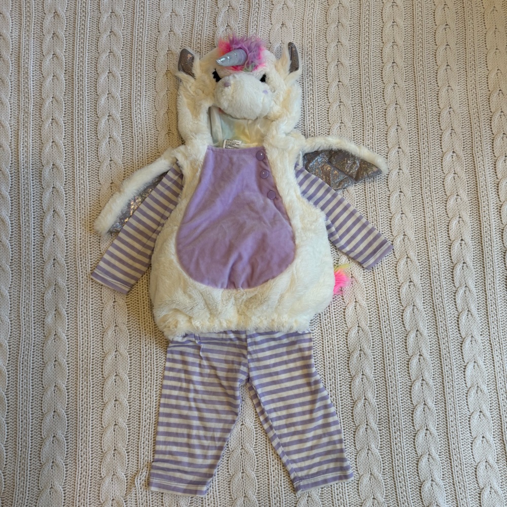 Target Unicorn Costume for Kids - Cream and Purple